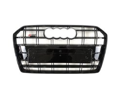 Решітка радіатора Audi A6 S6 C7 2015-2018 рік Full Black