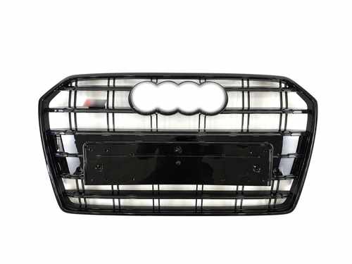 Решітка радіатора Audi A6 S6 C7 2015-2018 рік Full Black
