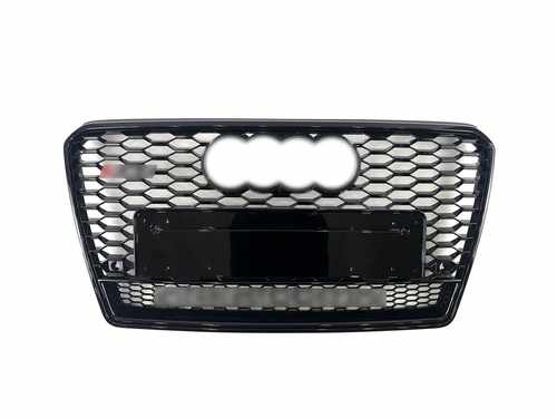 Решітка радіатора Audi A7 RS7 2010-2014 рік Full Black Quattro