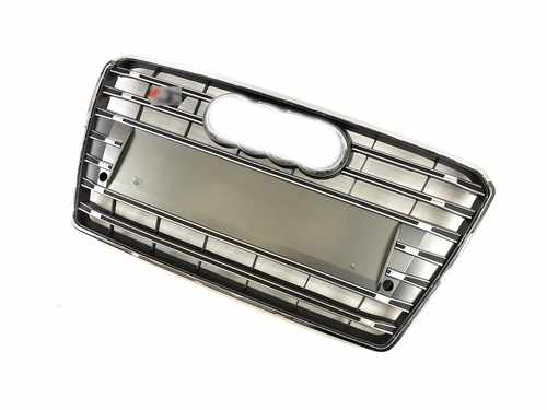 Решітка радіатора Audi A7 S7 2010-2014 рік Silver Chrome