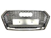 Грати радіатора Audi Q5 RSQ5 16 -19г Silver Chrome