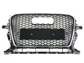 Грати радіатора Audi Q5 RSQ5 8R 2012-2016 рік Black Chrome