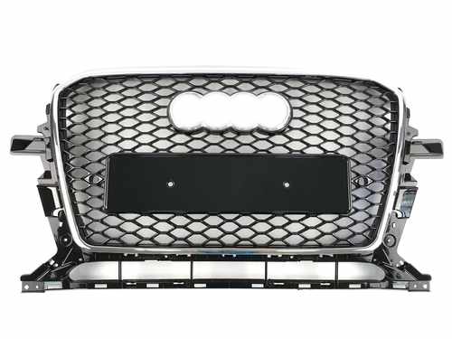 Грати радіатора Audi Q5 RSQ5 8R 2012-2016 рік Black Chrome