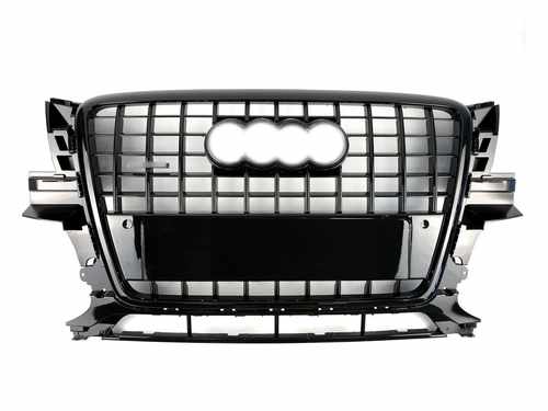 Грати радіатора Audi Q5 SQ5 2008-2012 рік Full Black