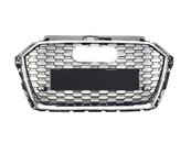 Грати радіатора Audi RS3 2016-2020г Chrome Black