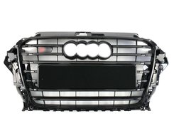 Грати радіатора Audi S3 2013-2015г Full Black