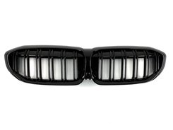 Решітка радіатора BMW 3 Series G20/G21 2017-2020 Чорний Глянець