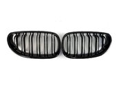 Решітка радіатора BMW 5 Series E60/E61 2003-2010 рік Чорний Глянець
