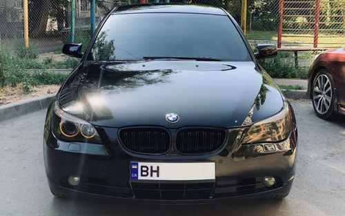 Решітка радіатора BMW 5 Series E60/E61 2003-2010 рік Чорний Глянець