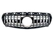 Решітка радіатора Mercedes A-Class W176 2012-2015 GT Chrome Black