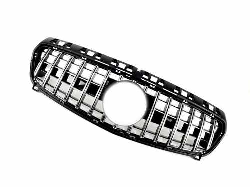 Решітка радіатора Mercedes A-Class W176 2012-2015 GT Chrome Black