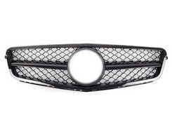 Решітка радіатора Mercedes C-Class W204 2007-2014 рік SL All Black