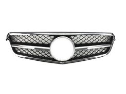 Решітка радіатора Mercedes C-Class W204 2007-2014 рік SL Chrome Black