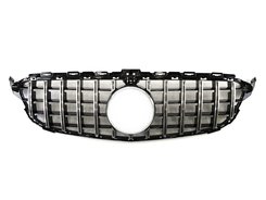 Решітка радіатора Mercedes C-Class W205 2018-2020 GT Chrome Black