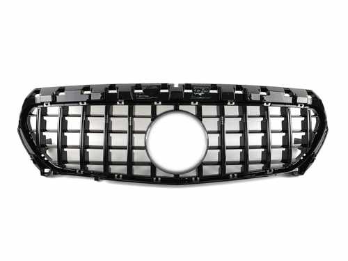 Решітка радіатора Mercedes CLA-Class W117 2013-2017 рік GT All Black