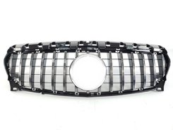 Решітка радіатора Mercedes CLA-Class W117 2017-2019 GT Chrome Black