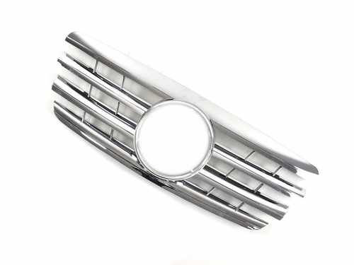 Решітка радіатора Mercedes E-class W210 2000-2002 CL Chrome