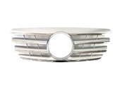 Решітка радіатора Mercedes E-class W210 2000-2002 рік CL Silver