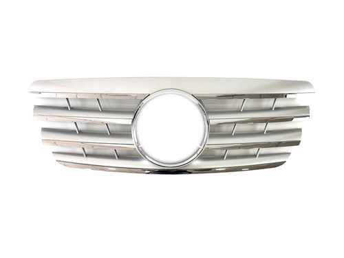 Решітка радіатора Mercedes E-class W210 2000-2002 рік CL Silver