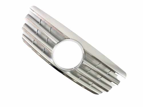 Решітка радіатора Mercedes E-class W210 2000-2002 рік CL Silver