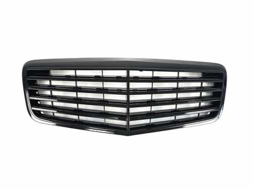 Решітка радіатора Mercedes E-Class W211 2006-2009 рік Assy All Black