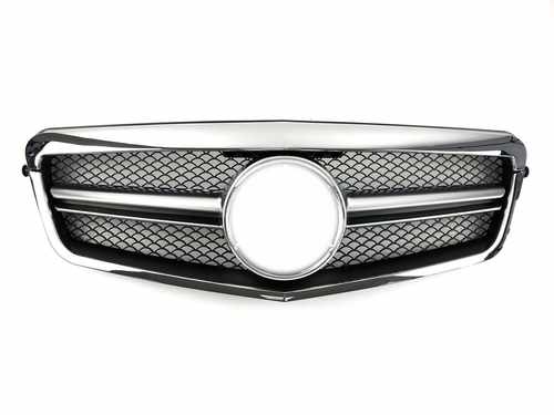 Решітка радіатора Mercedes E-Class W212 2009-2013р SL Chrome
