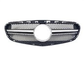 Решітка радіатора Mercedes E-Class W212 2013-2016 рік (AMG Matte Silver)