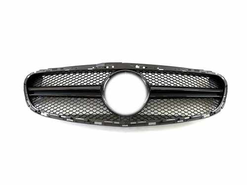 Решітка радіатора Mercedes E-Class W212 2013-2016 рік AMG Black