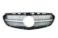 Решітка радіатора Mercedes E-Class W212 2013-2016 рік Silver Diamond