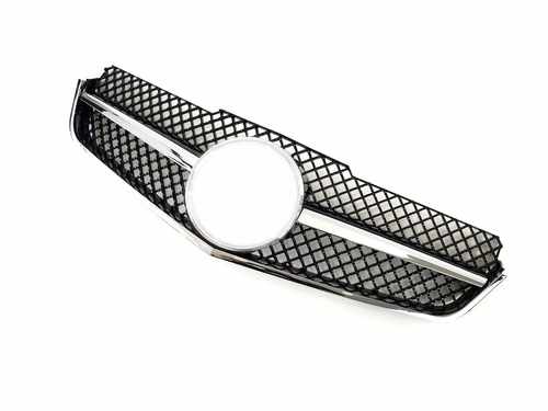 Решітка радіатора Mercedes E-Coupe Class W207 2009-2013 AMG Chrome Black