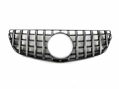 Решетка радиатора Mercedes E-Coupe Class W207 2013-2016год GT Chrome Black