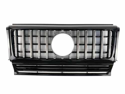 Решітка радіатора Mercedes G-Class W463 1990-2015 GT Chrome Black