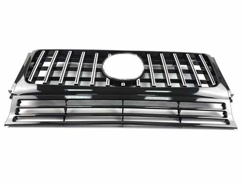Решітка радіатора Mercedes G-Class W463 1990-2015 GT Chrome Black