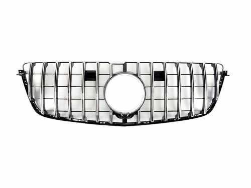 Решітка радіатора Mercedes GL-Class X166 2012-2015 GT Chrome Black