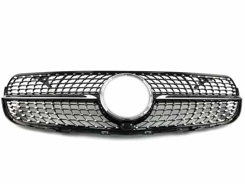 Решітка радіатора GLC/GLC Coupe-Class X253/C253 2015-2019год (Diamond Black)