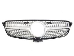 Решітка радіатора Mercedes GLE-Class W166 2015-2018 Diamond Silver