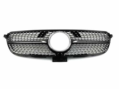 Решітка радіатора Mercedes GLE-Coupe Class C292 2015-2019 рік Diamond Black