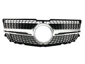 Решітка радіатора Mercedes GLK-Class X204 2012-2015 рік Diamond Silver