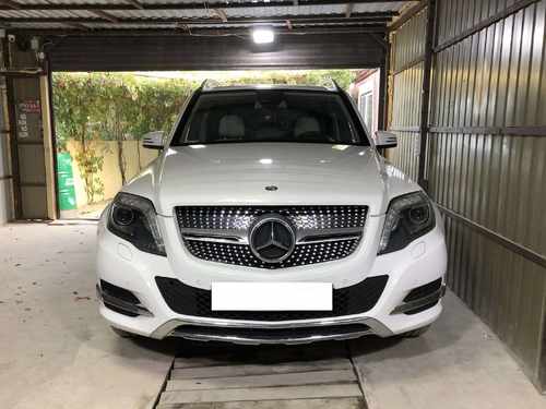 Решітка радіатора Mercedes GLK-Class X204 2012-2015 рік Diamond Silver