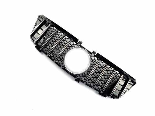 Решітка радіатора Mercedes ML-Class W164 2005-2008 рік (GT Chrome Black)