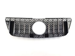 Решітка радіатора Mercedes ML-Class W164 2008-2011 рік (GT Chrome Black)