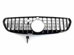 Решітка радіатора Mercedes S-Class Coupe C217 2017-2020 рік (GT Chrome Black)