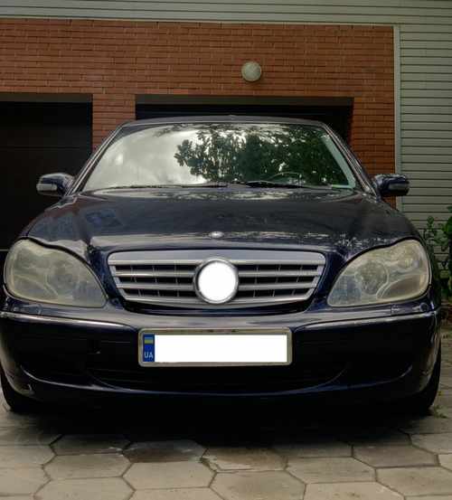 Решітка радіатора Mercedes S-Class W220 1998-2002 рік CL Silver