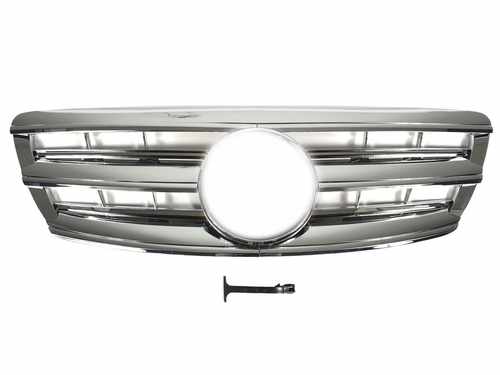 Решітка радіатора Mercedes S-Class W220 2002-2005 CL Chrome