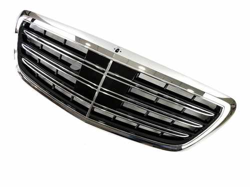 Решітка радіатора Mercedes S-Class W222 2013-2020 AMG Chrome