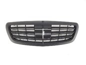 Решітка радіатора Mercedes S-Class W222 2013-2020 рік AMG Matte Black