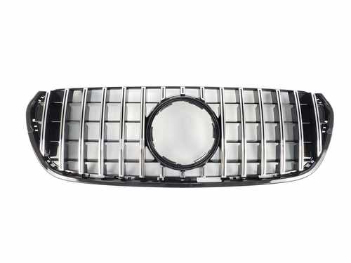 Решітка радіатора Mercedes-Benz X-Class w470 2017-2020 GT Chrome Black