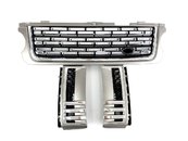 Решітка радіатора зябра Range Rover Vogue L322 2010-2012 рік black grill