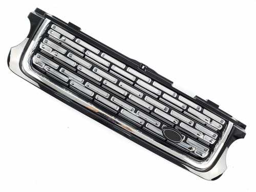 Решітка радіатора зябра Range Rover Vogue L322 2010-2012 full black