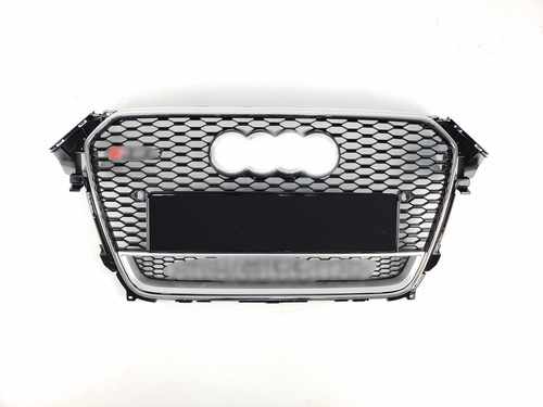Решітка радіатора AUDI A4 RS4 2013-2015 рік Chrome Black Quattro